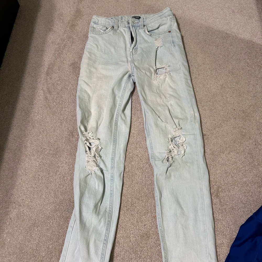 Wild Fable Light Blue Ripped Skinny Jeans